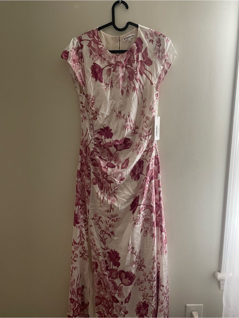 Reformation Birch Silk Dress